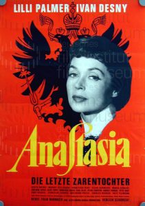 Filmplakat Anastasia, die letzte Zarentochter