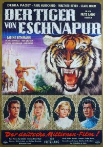 Filmplakat Der Tiger von Eschnapur 02