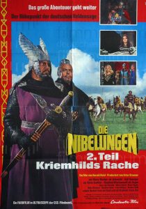 Filmplakat Die Nibelungen - 2. Teil: Kriemhilds Rache 01
