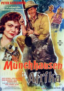 Filmplakat Münchhausen in Afrika