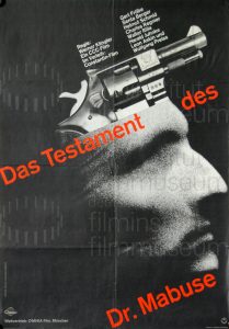 Filmplakat Das Testament des Dr. Mabuse 02