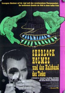 Filmplakat Sherlock Holmes und das Halsband des Todes