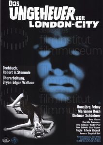 Filmplakat Das Ungeheuer von London-City