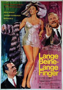 Filmplakat Lange Beine - Lange Finger 02