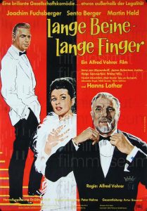 Filmplakat Lange Beine - Lange Finger