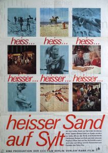 Filmplakat Heißer Sand auf Sylt