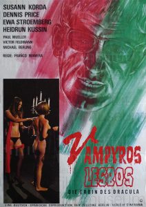 Filmplakat Vampyros Lesbos